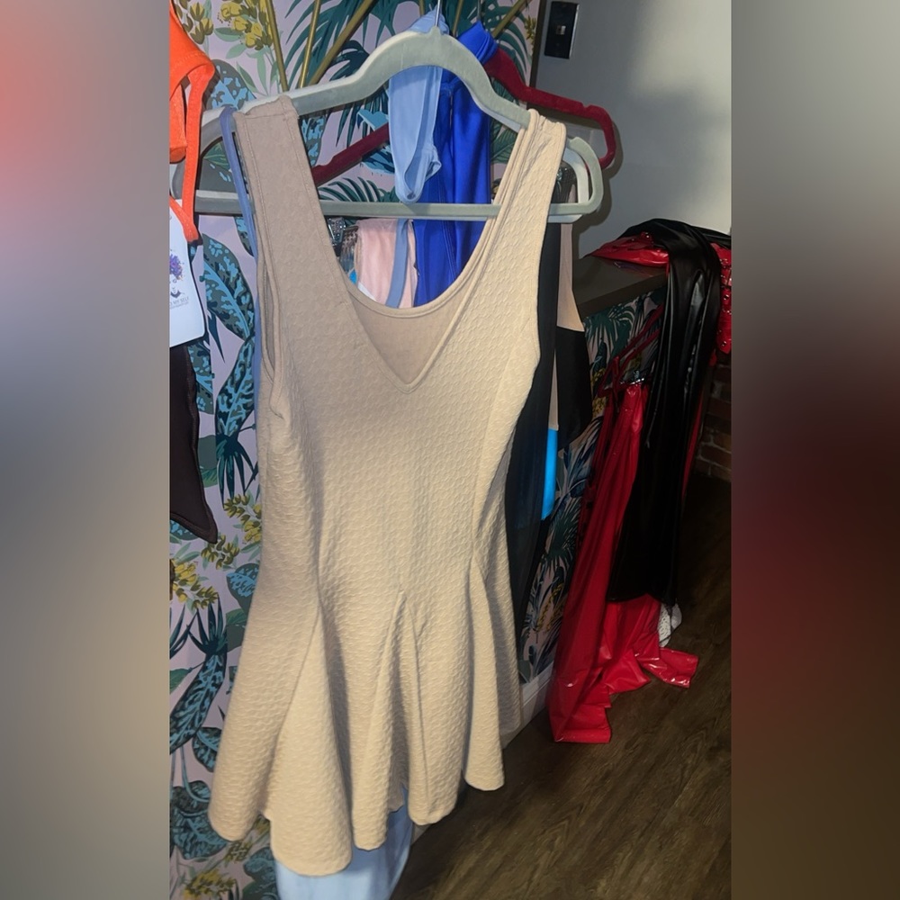 Nude dress